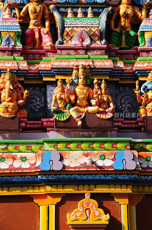 斯里兰卡valaichchen -加尔各答路庙。